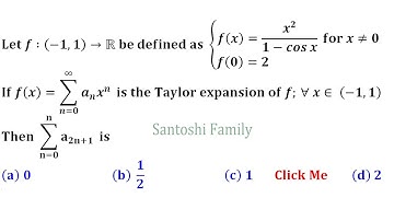 taylor theorem taylor expansion Taylor Series IIT Jam 2008 real analysis Mathematics Solution