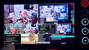 NDI Tools Screen Capture Text into FoMaKo M4 Switcher