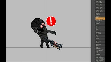 Future Urban Mercenary 2D Character Asset   Brashmonkey Spriter Animation