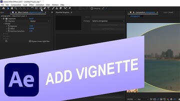 How to Add Vignette in After Effects