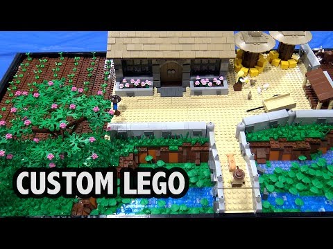 LEGO Rotating Seasons Village | Brickworld Chicago 2018