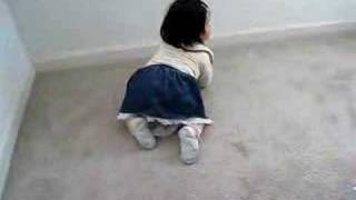 Ava climbs stairs ..no problem