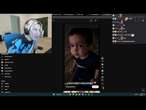 xQc Dies Laughing