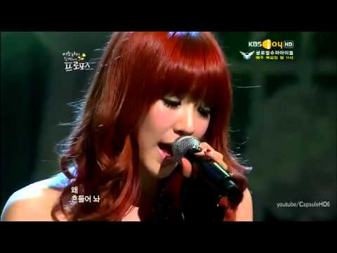 Live HD 720p] 120522  TaeTiSeo - Love sick - Lee Sora's Second Proposal