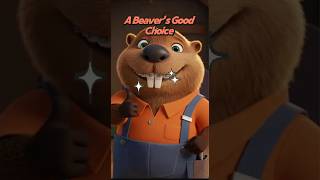 [ENG] A beaver's good choice  #cute animals #kids animation #animal buddy #cartoon #beaver #braces
