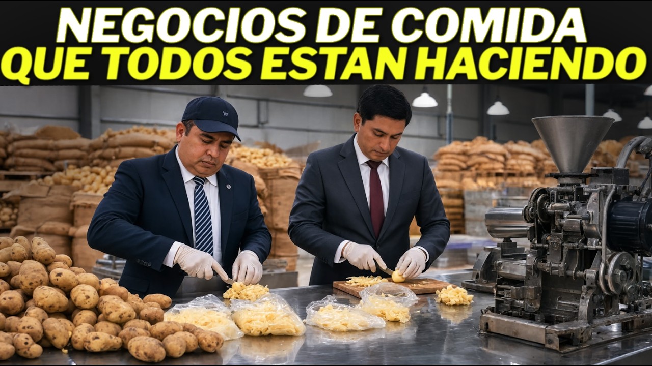 ⁣11 NEGOCIOS de COMIDA que DEJAN MÁS DINERO que un TITULO DE UNIVERSIDAD en 2026 (Muy rentable)