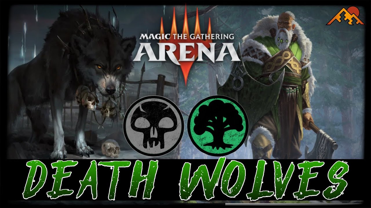 Poison Fang Pack | MTG Arena - Golgari Deathtouch Poison Wolf Human Tribal Standard/Alchemy Deck