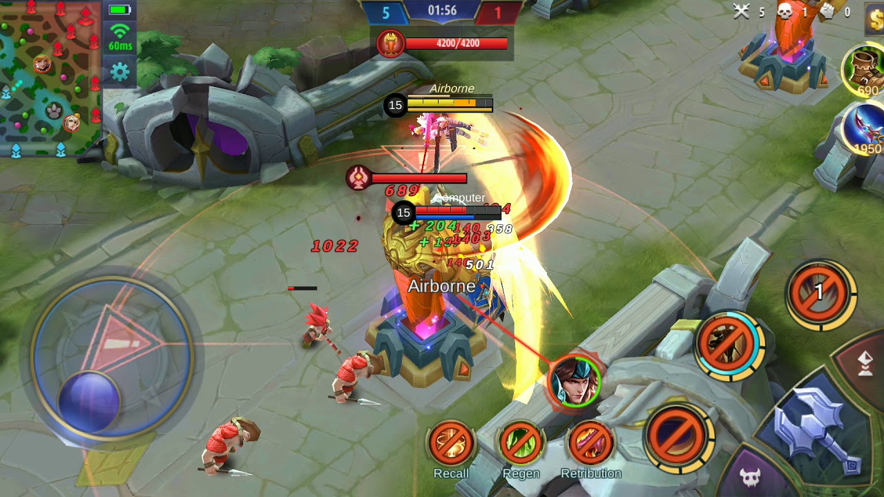 Mobile Legends All settings Test HFR (Redmi Note 5)