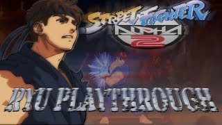 Street Fighter Alpha 2  | RYU Longplay  | Arcade Version Playthrough