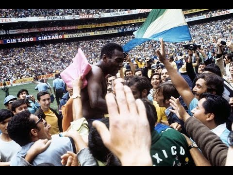 Pelé (Brazil) ♕ All skills, goals, assists in World Cup 1970 ⚽️  ITV English Commentary