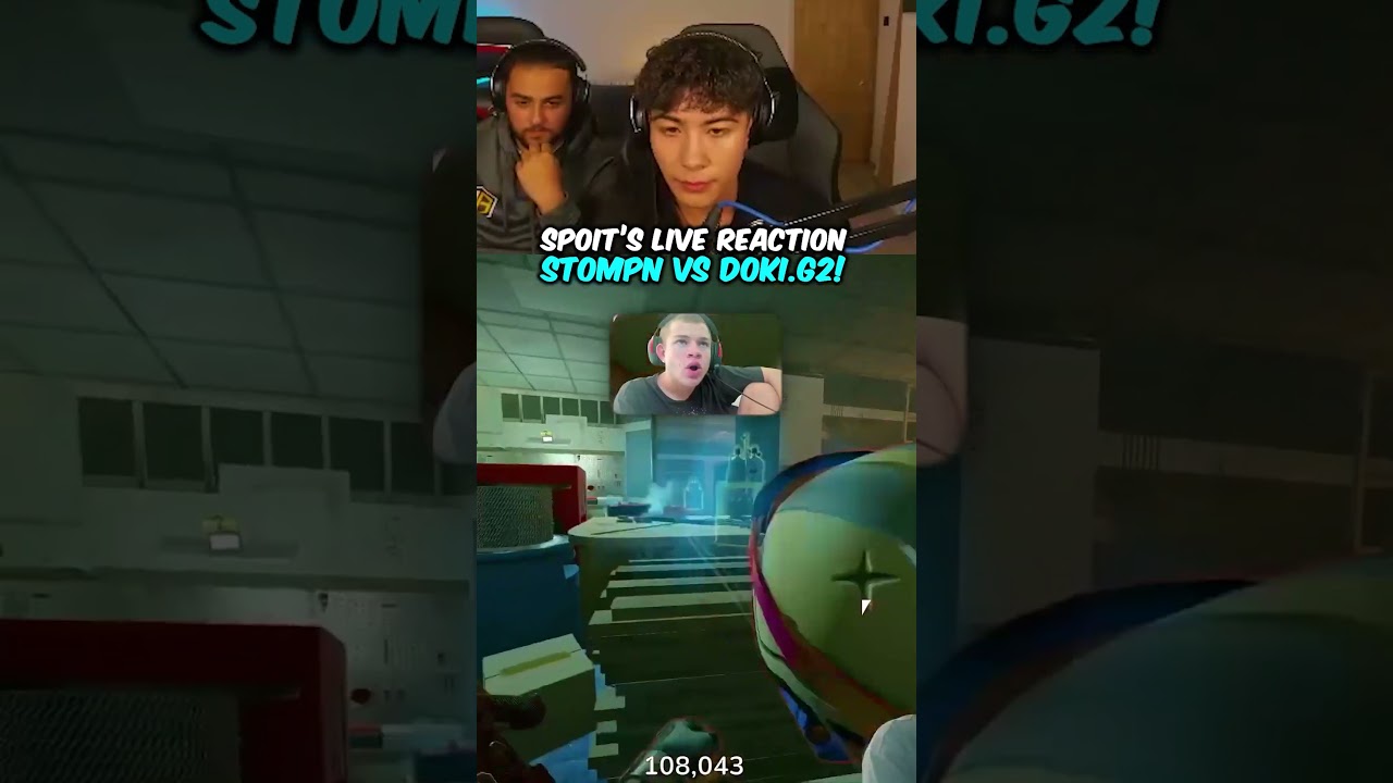 Spoit's Live Reaction Stompn VS Doki R6 1V1!