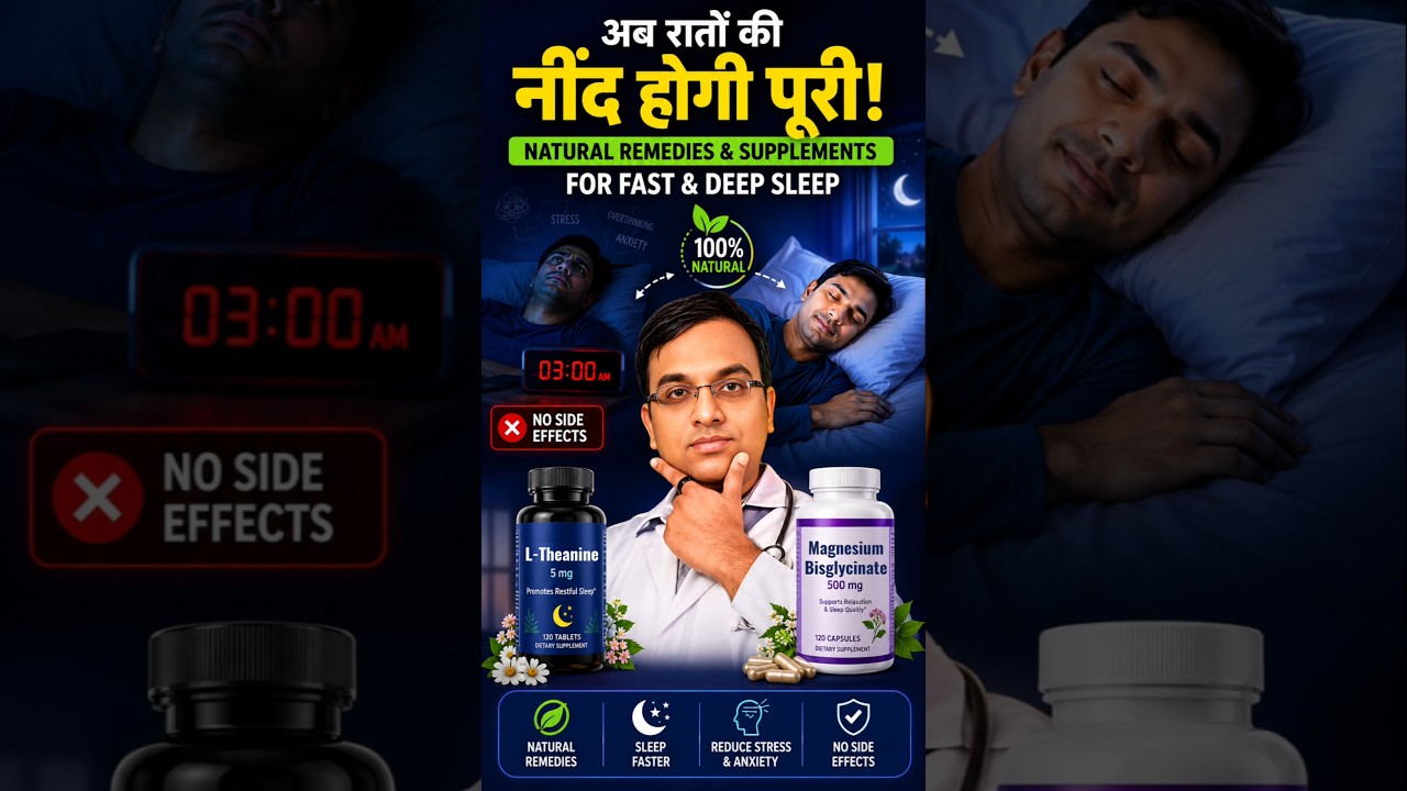 How to Sleep Fast: Natural Sleep Remedies & Supplements Explained (No Side Effects)
