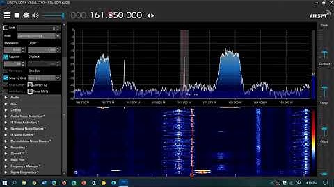 New SDR Sharp software with Dark mode feels great to use on VHF UHF listening