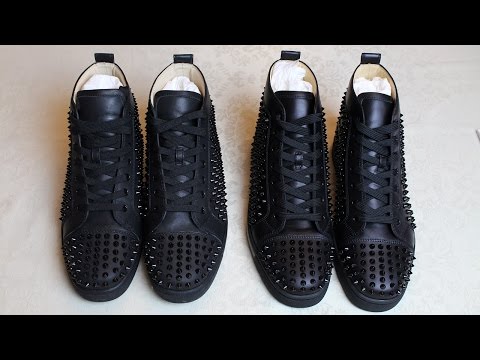 Real vs Fake Guide: Christian Louboutin Louis Flat Calf Spikes | Authentic vs Replica Louboutin