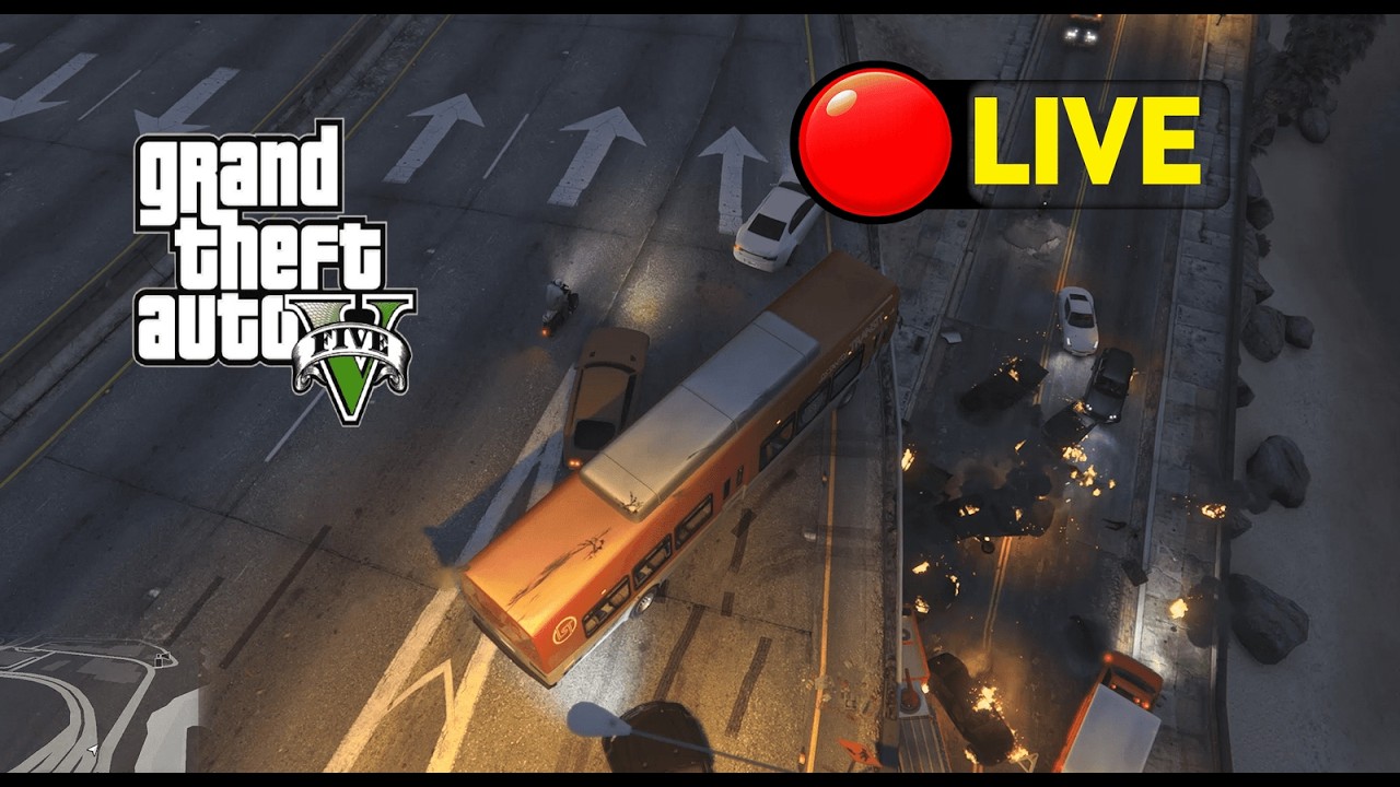 LIVE GTA 5 | Franklin Blocks The Highway… This Got Insane 😳🔥