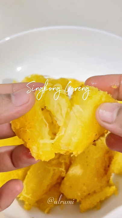 Singkong Goreng, ide cemilan di kala hari hujan 🤤 #fypyoutube #cooking #singkonggoreng #fypシ゚viral