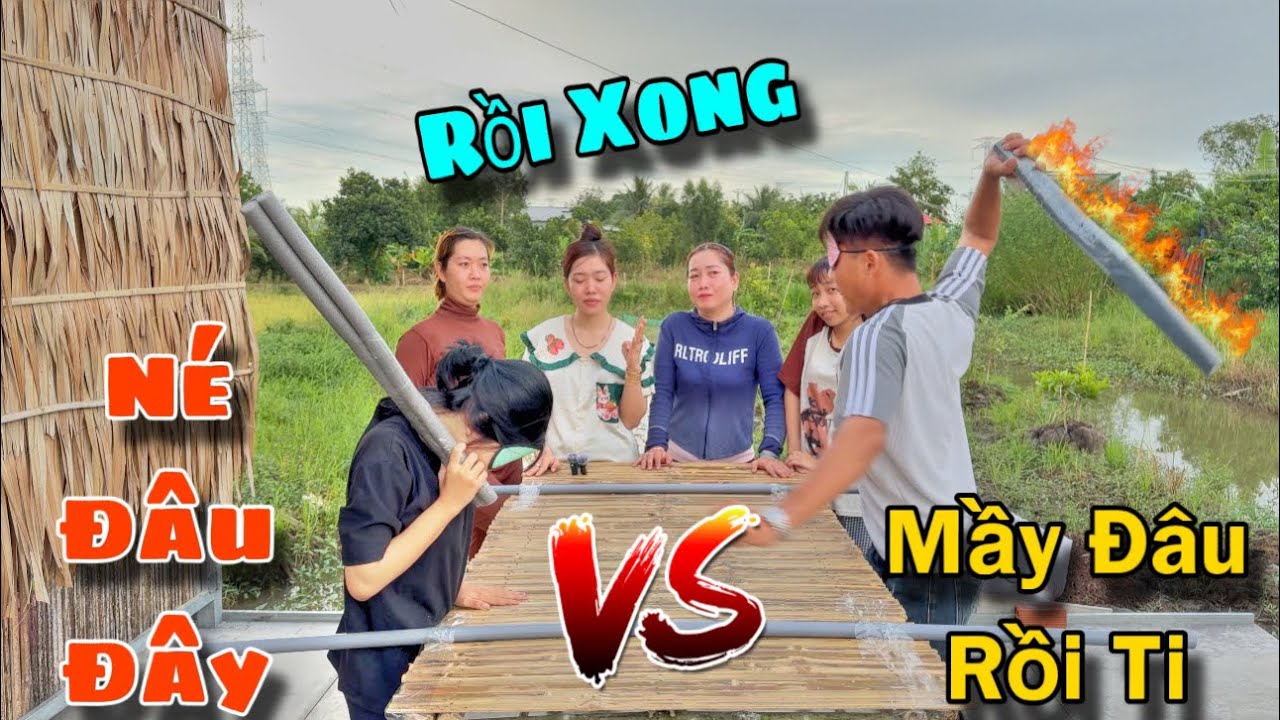 Châu Toàn Vlog - Bịt Mắt Đập Đối Thủ | Ai Sẽ Là Người Có Vận Đen Bị Đập Nhìu Nhất??