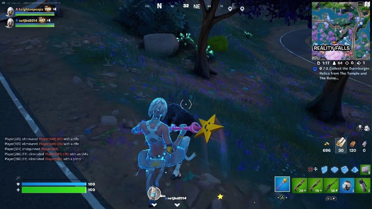 Fortnite green loot only