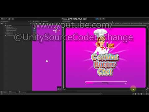 Cooking Burger Chef - Cooking Games sellunitysourcecode