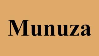 Munuza