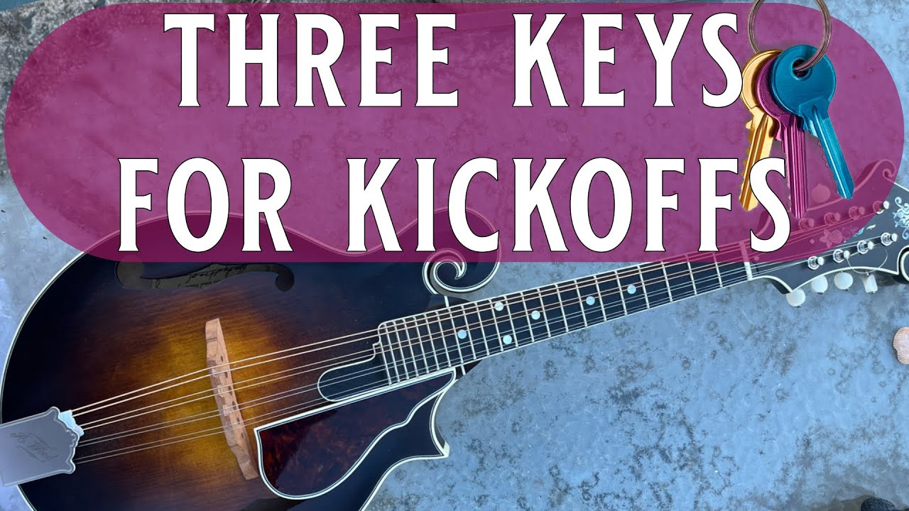 Три ключа для начальных ударов (Bluegrass Mandolin)