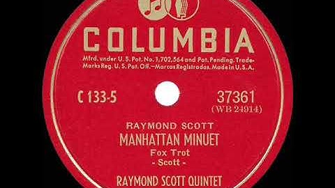 1939 Raymond Scott Quintet - Manhattan Minuet