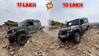 Mahindra thar vs Maruti Jimny | Extreme offroad challange