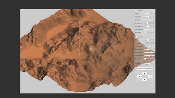 Procedural Map Generator v01