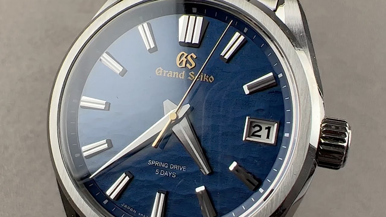 Grand Seiko Spring Drive 8 Day Power Reserve SBGD001 Grand Seiko Watch  Review - YouTube