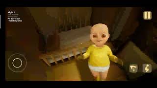 the baby in yellow 😱👿 #horrorstories #horrorgaming 😨😱