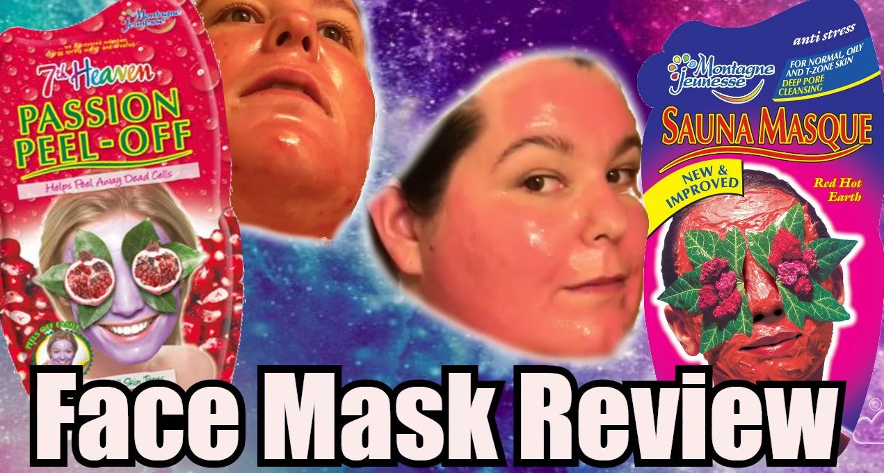 Montagne Jeunesse 7th Heaven Fast Masks Review Passion Peel Off Sauna Masque
