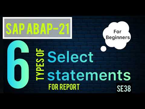 SAP ABAP-21 (Select