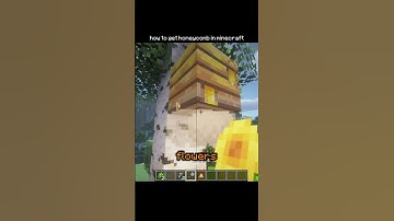 how to get honeycomb in minecraft