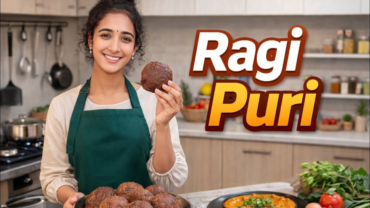 Healthy and teste రాగి పూరి 🤤/మీరు ఎప్పుడైనా తిన్నారా/@Mounikanaiduoffical6 #cooking #cooking