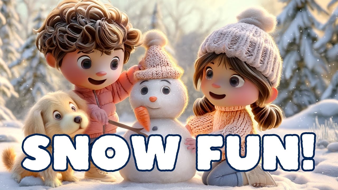 Snow Day Fun! ️ Winter Song for Kids, Toddlers - YouTube