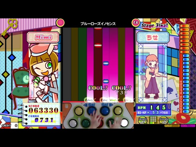 ポップン] ブルーローズイノセンス EX - YouTube