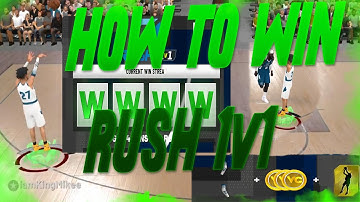 *NEW* HOW TO WIN RUSH 1v1 IN NBA 2K21 | BEST METHOD TO WIN THE RUSH 1v1 EVENT