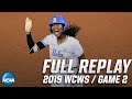 UCLA vs. Oklahoma: 2019 WCWS finals Game 2 | FULL REPLAY