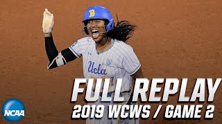 UCLA vs. Oklahoma: 2019 WCWS finals Game 2 | FULL REPLAY