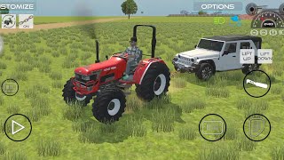 🚜 Tractor vs Thar Recovery Mission 😱 Full Power Pulling Challenge!