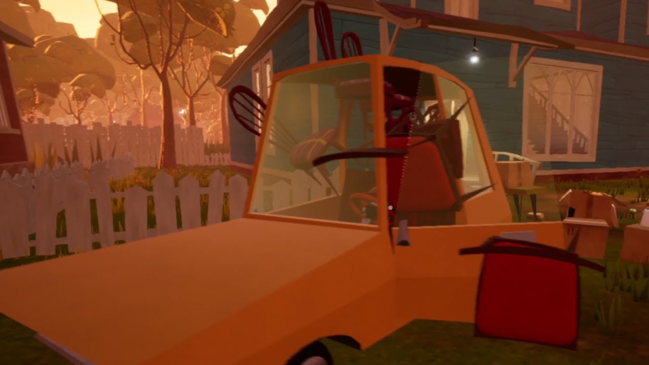 HOW MANY CHAIRS CAN I STEAL BEFORE BEING CAUGHT Hello Neighbor - YouTube