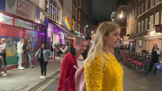 London’s Lively West End & Soho After Dark 😈 Nightclubs Busy Again! [4K HDR]