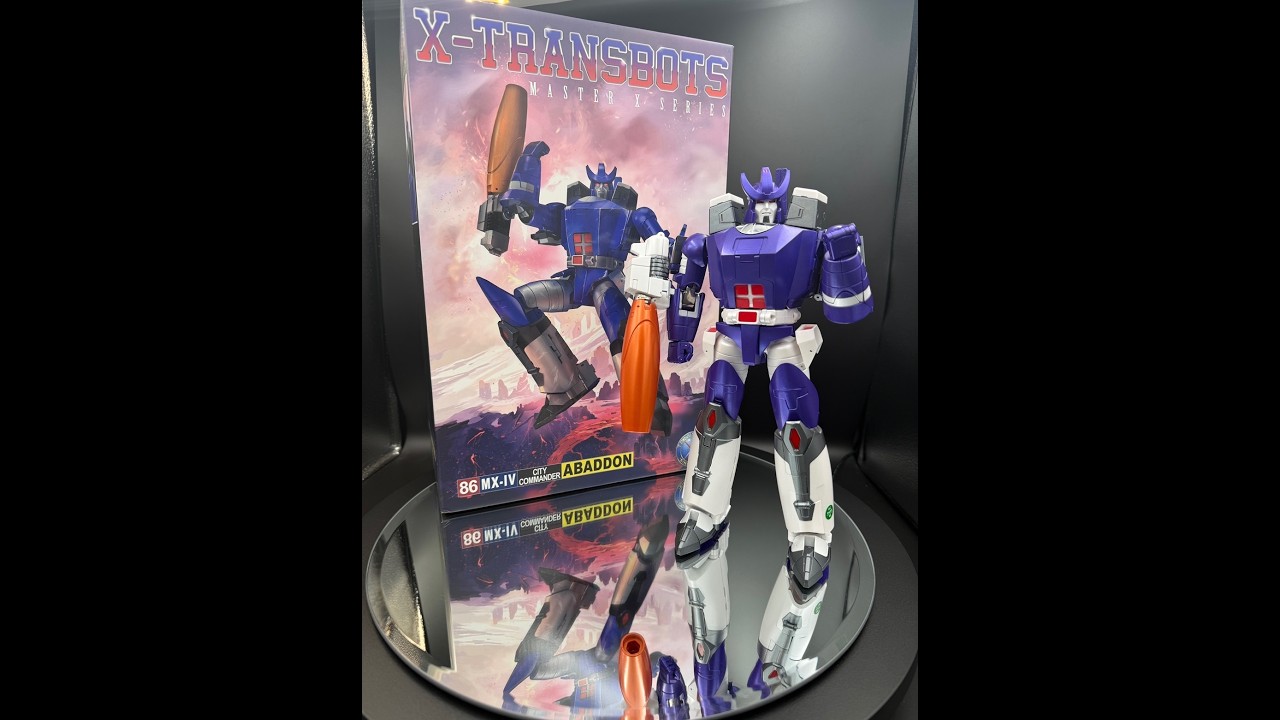 X-Transbots MX-4 Abaddon (G1 Galvatron) Unboxing and First Impressions
