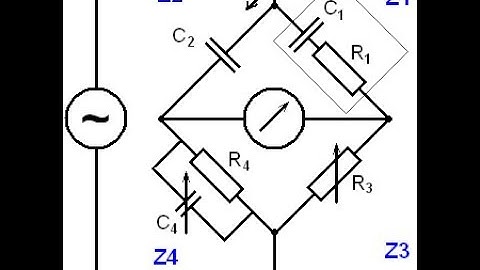 Schering Bridge (Capacitance and Dissipation Factor)