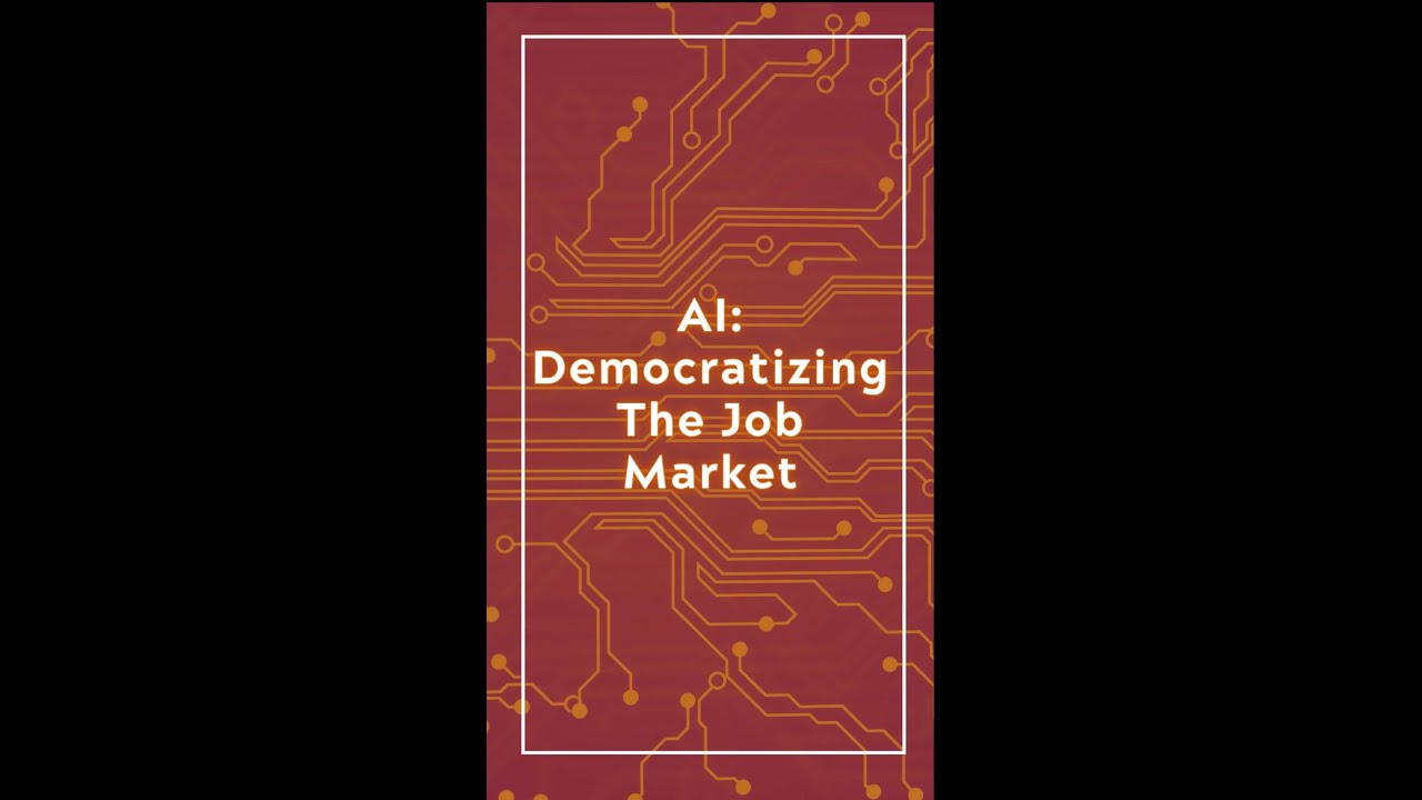 AI Insights | Business Panel Series - AI - Democratizing The Job Market