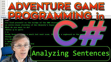 Write Adventure Games in C# - Analyzing Sentences