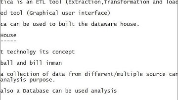 Informatica Demo Session