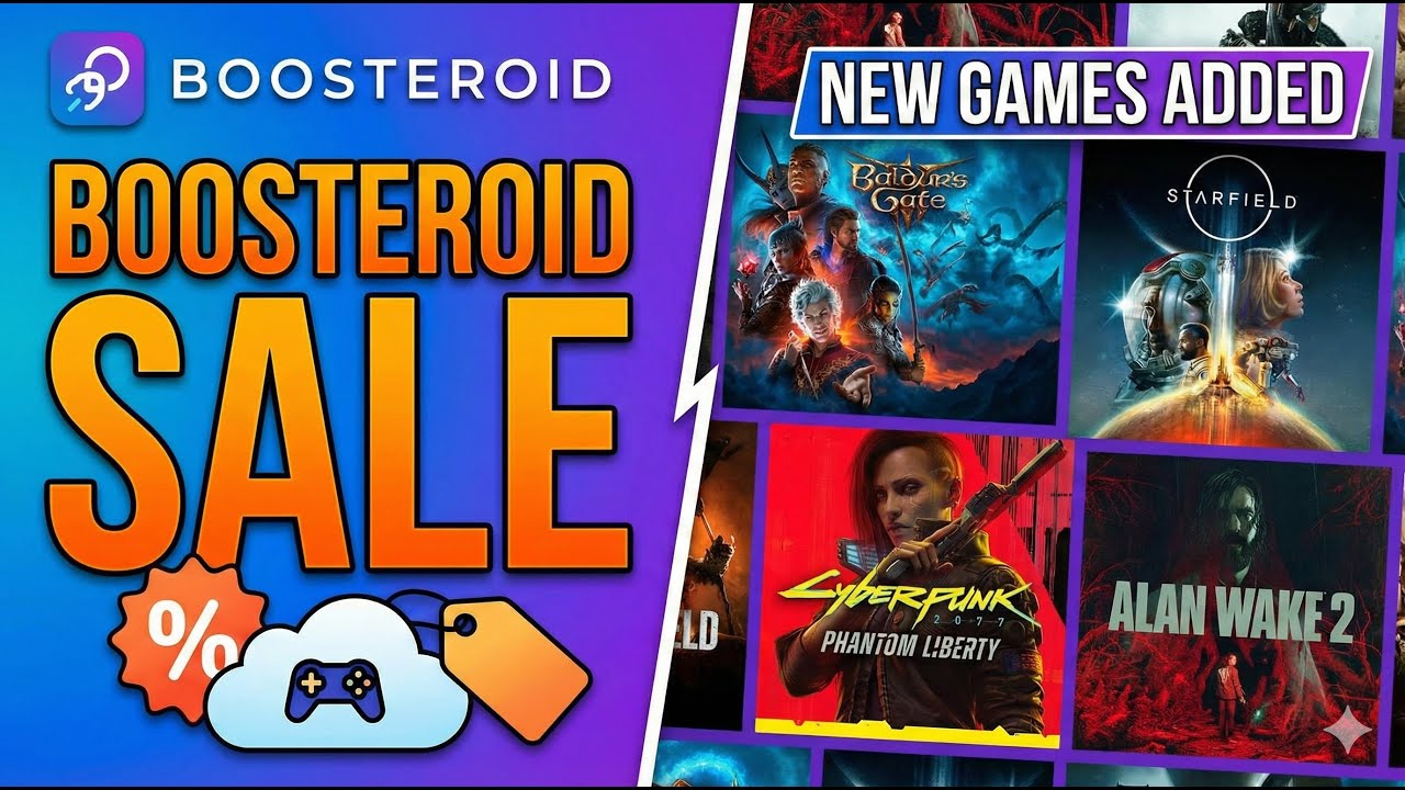 Boosteroid BLACK FRIDAY Sale & HUGE Updates! Fire TV App!