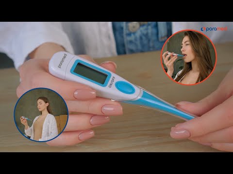 Digital Thermometer Paramed. How to use a thermometer. Mistakes using oral, underarm, rectal modes