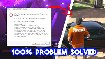 Script Hook V Error unknown game verion [FIX] | GTA V update | @gamingdio